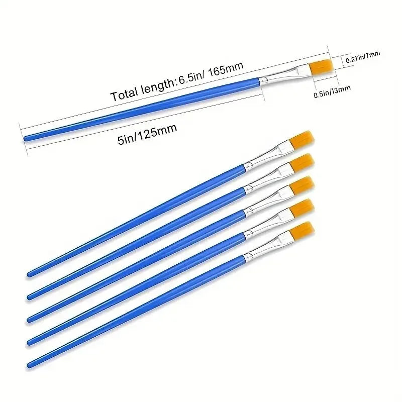 30pcs Small Fine Nylon Hair brushes