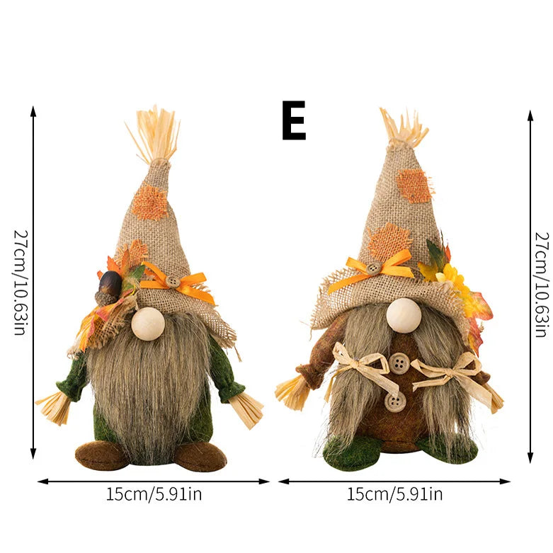 Fall Gnomes Decorations for Home Thanksgiving