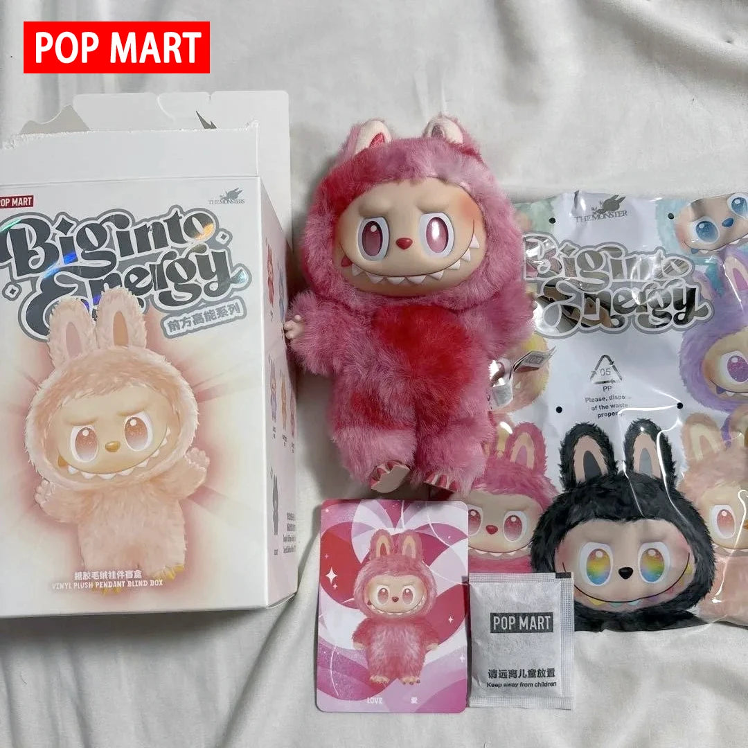 Labubu dolls -- Macaron color, 100% genuine. It's the perfect gift for children, family and friends.