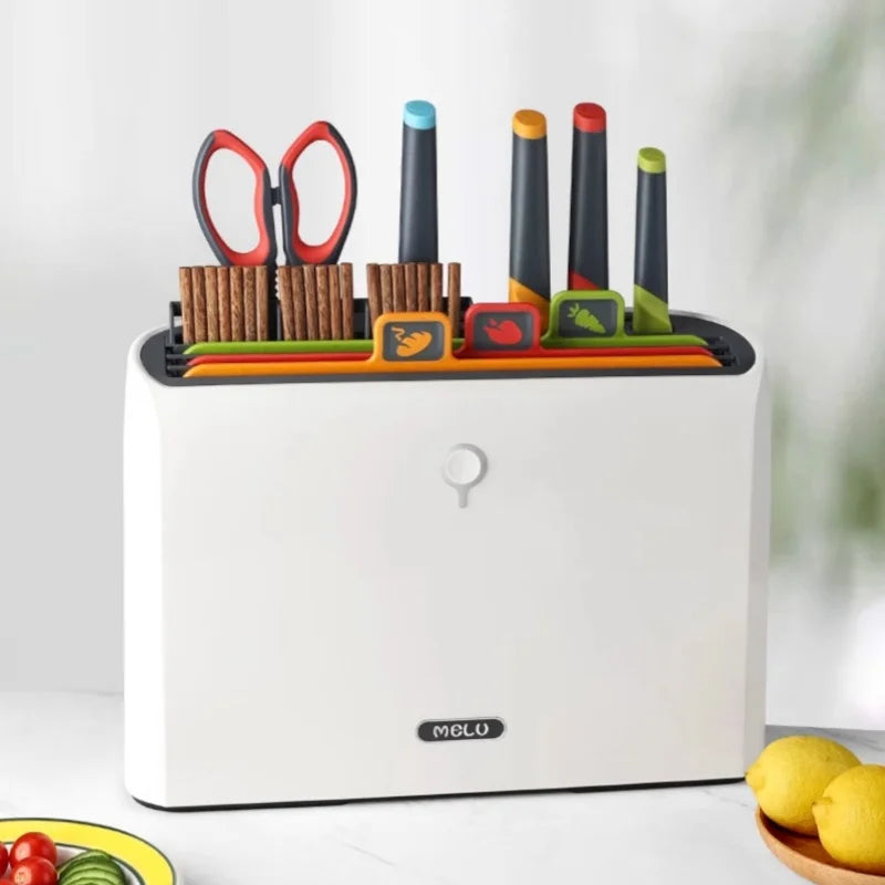 Knife Holder Dryer All-in-One Sorting Chopping Board Vegetable Board