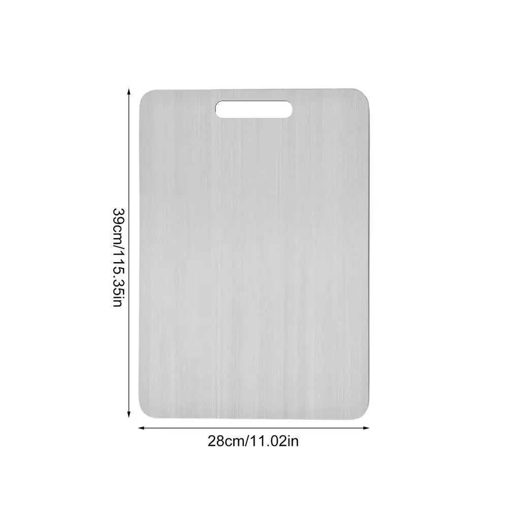 Titanium Cutting Boards for Kitchen  Thickened Double Sided Food Grade