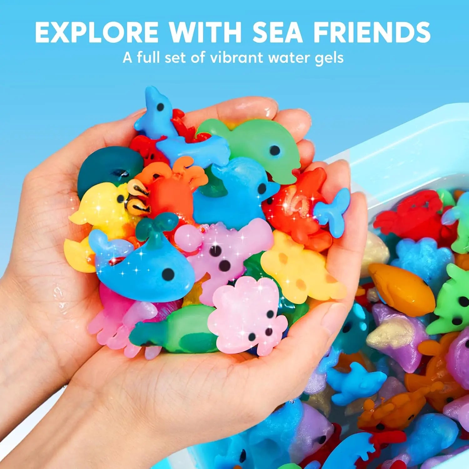 JOYFY Water Gel Kit Magic Fairy Water Gel Toy Kit