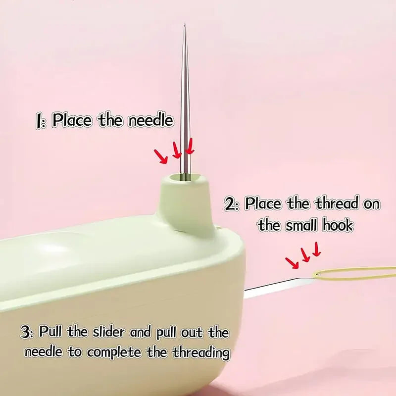 2-in-1 Sewing Tool – Dual-Ended Colored Needle & Seam Ripper for Hand & Machine Sewing