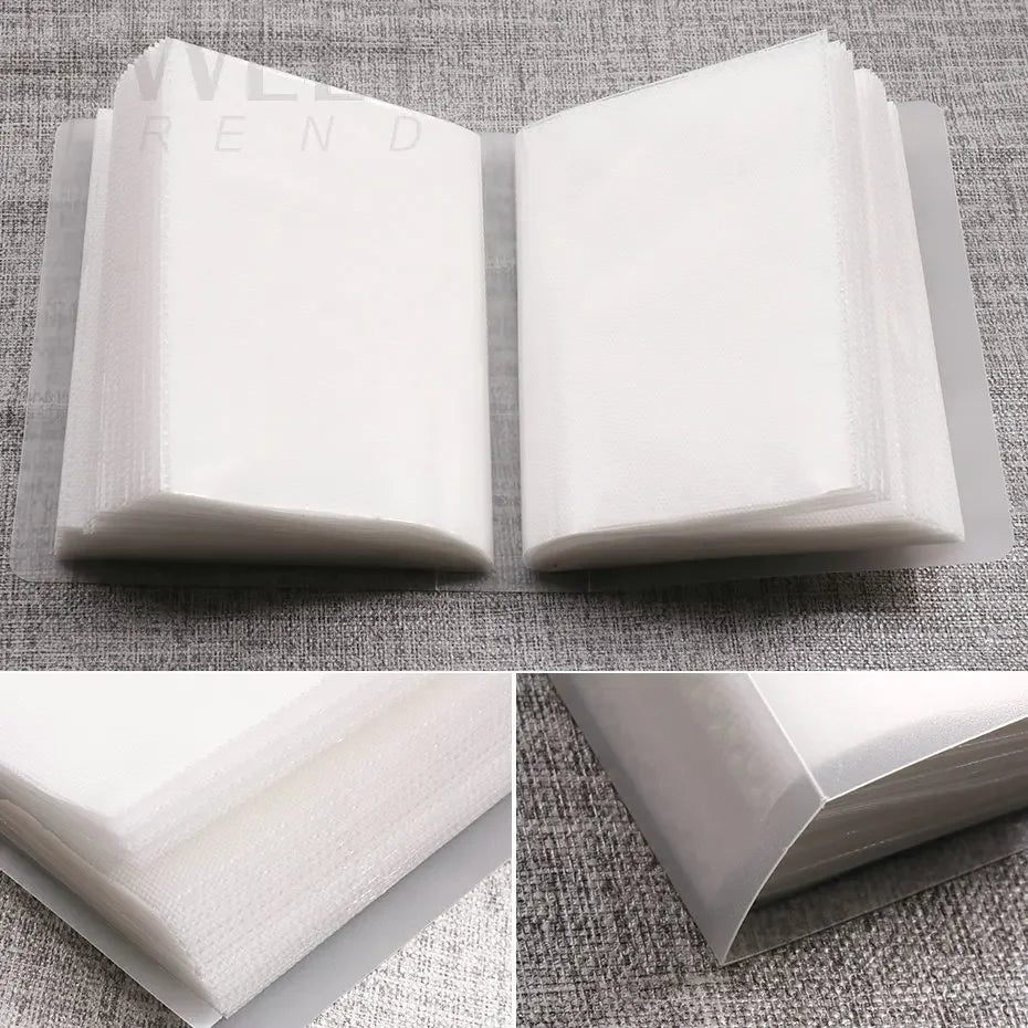 100 Slots Nail Art Stickers Storage Book