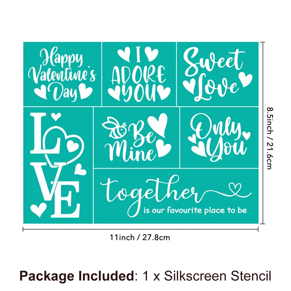 Silkscreen Stencil Reusable Self-Adhesive Silk Screen Printing Silk