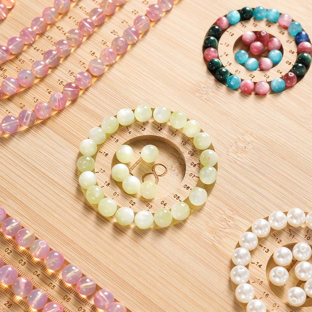 Wooden Flocked Beading Tray various lengths