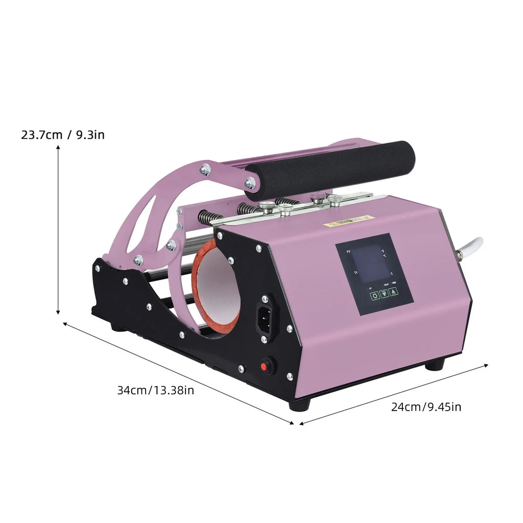 Tumbler Heat Press Machine for 11oz-20oz Sublimation Straight Blank Tumblers