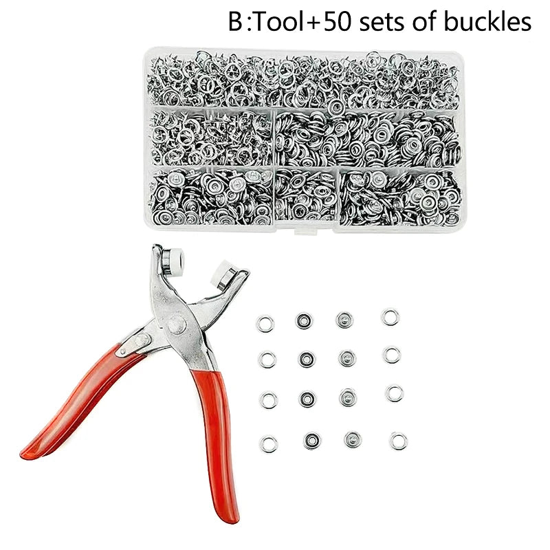 Snap Fasteners Kit Tool