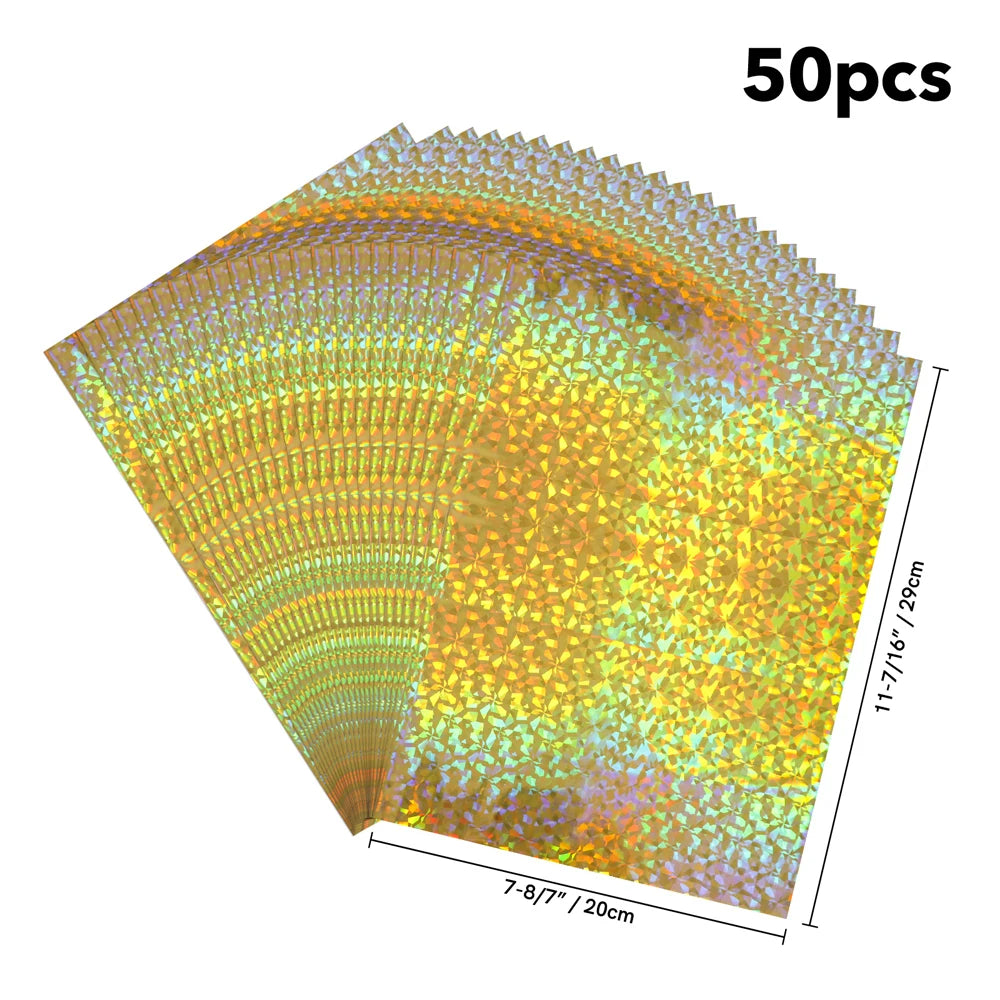 50pcs/pack 20x29cm Toner Hot Stamping Foil Paper A4