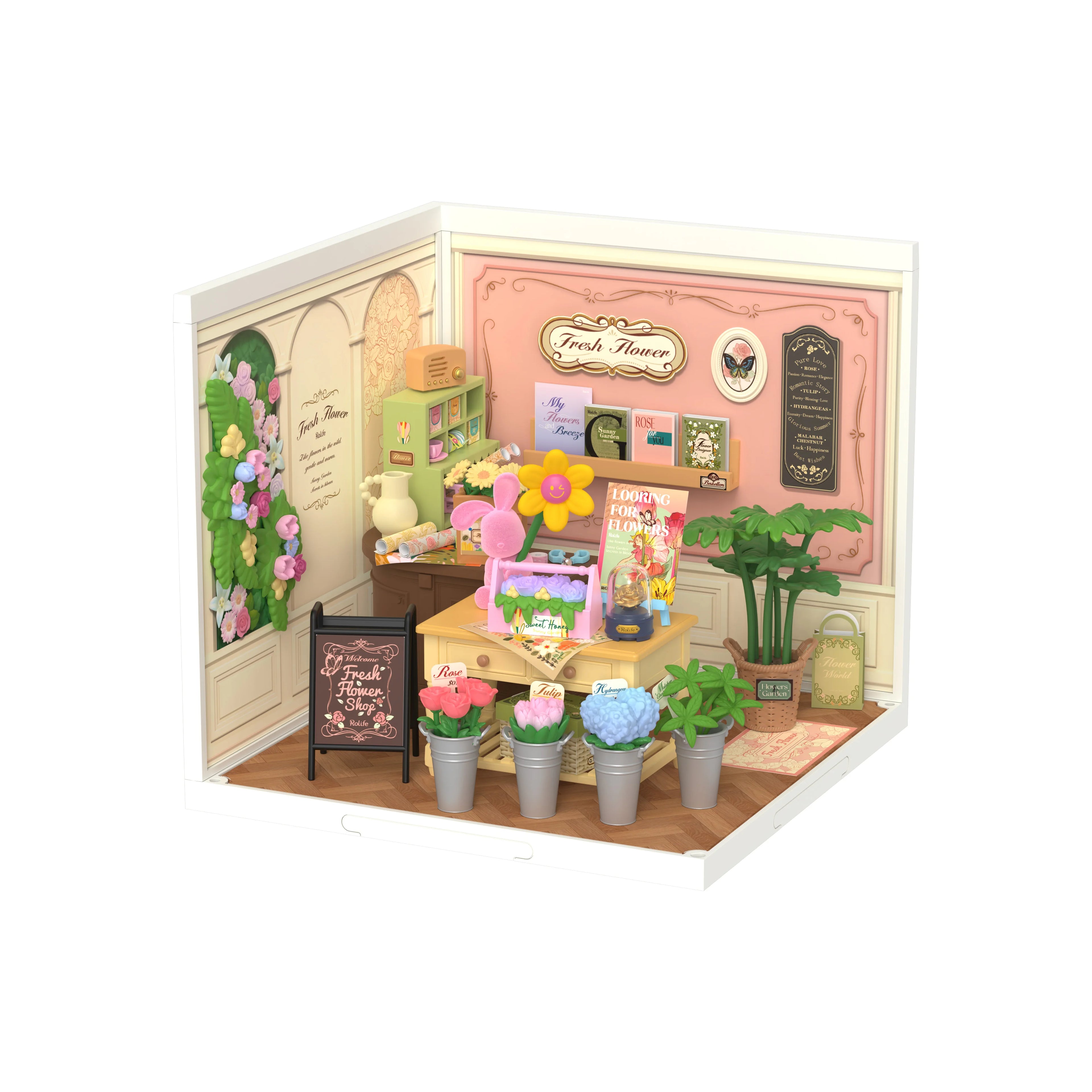 Robotime Rolife Super Creator Series Dollhouse Building Blocks for kids 14 y +