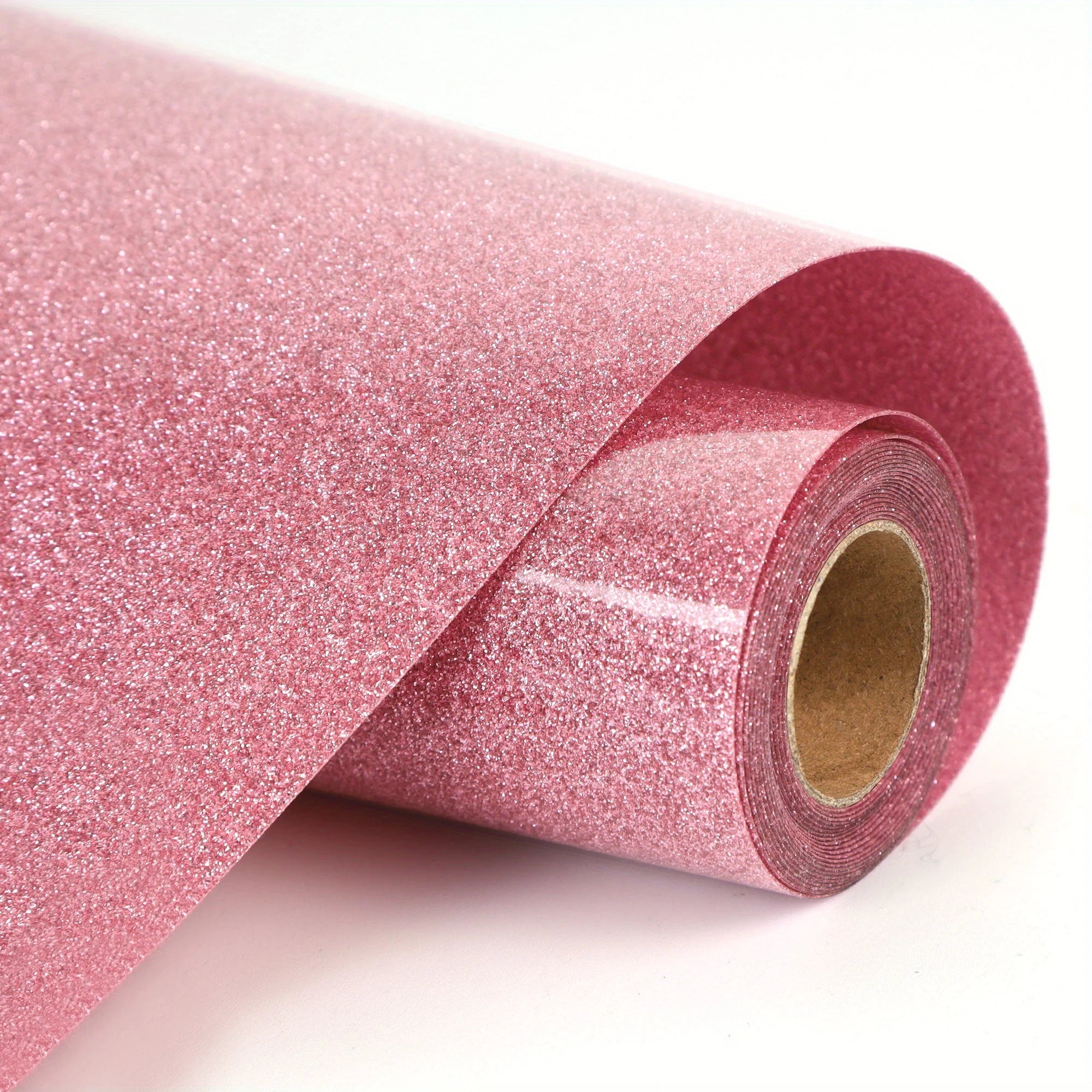 Glitter HTV Vinyl 30.48cm x 63.48cm Heat Transfer Printed Vinyl Roll for DIY Design