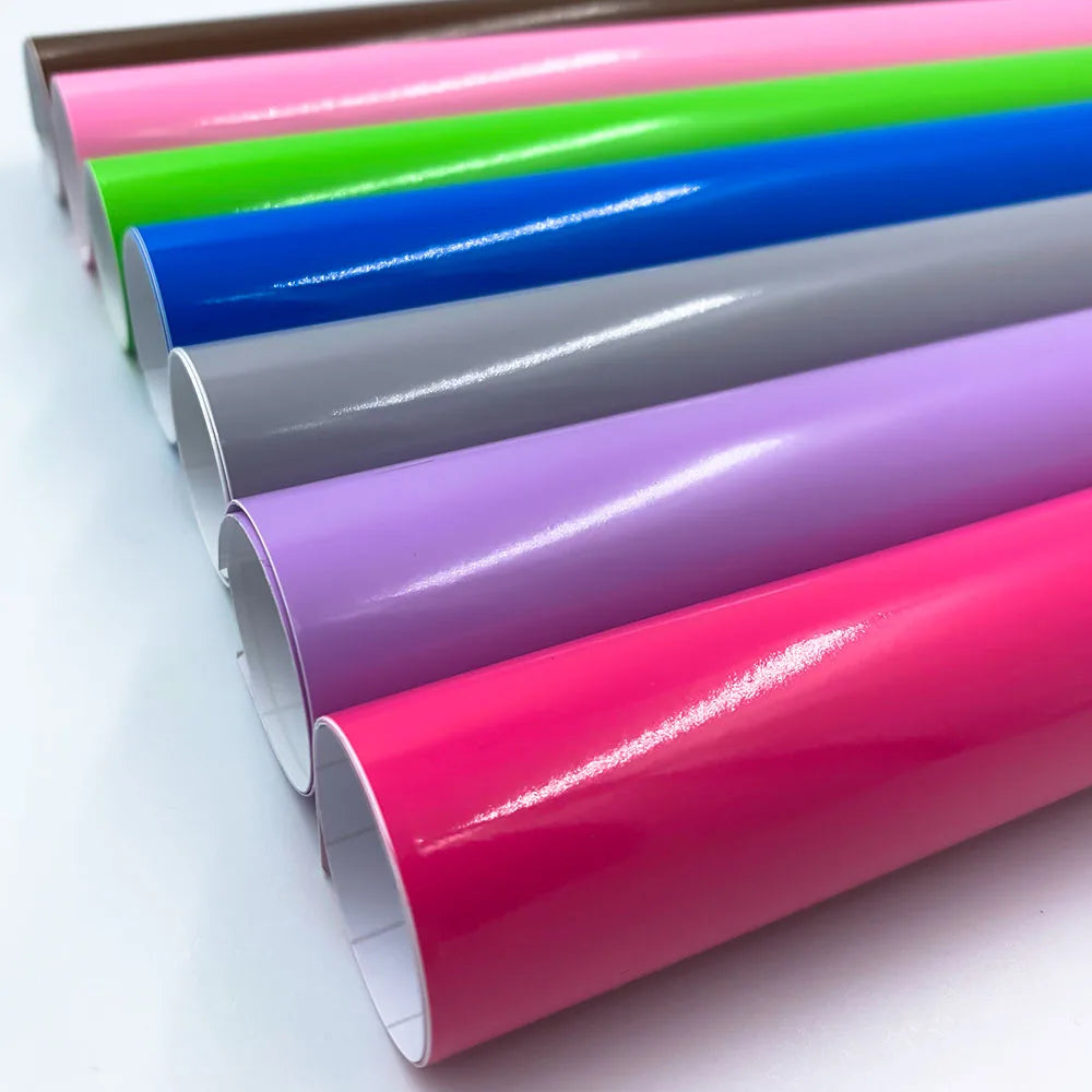 Permanent Adhesive Vinyl Sheet 7 Assorted Colors
