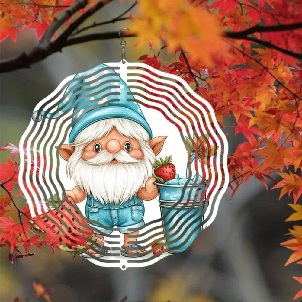 Gnome Design Summer Elf Wind Spinner -
