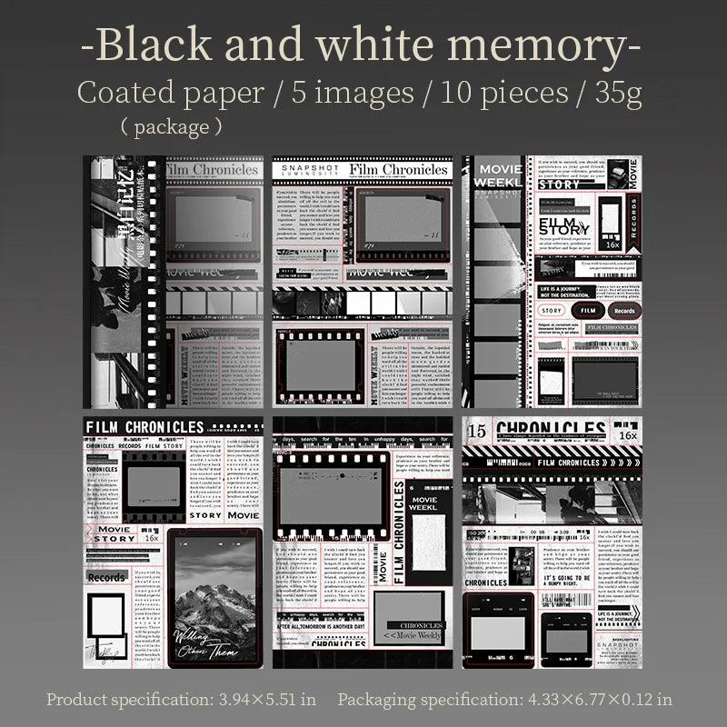 10 Pcs Large sizeSticker Book Kit