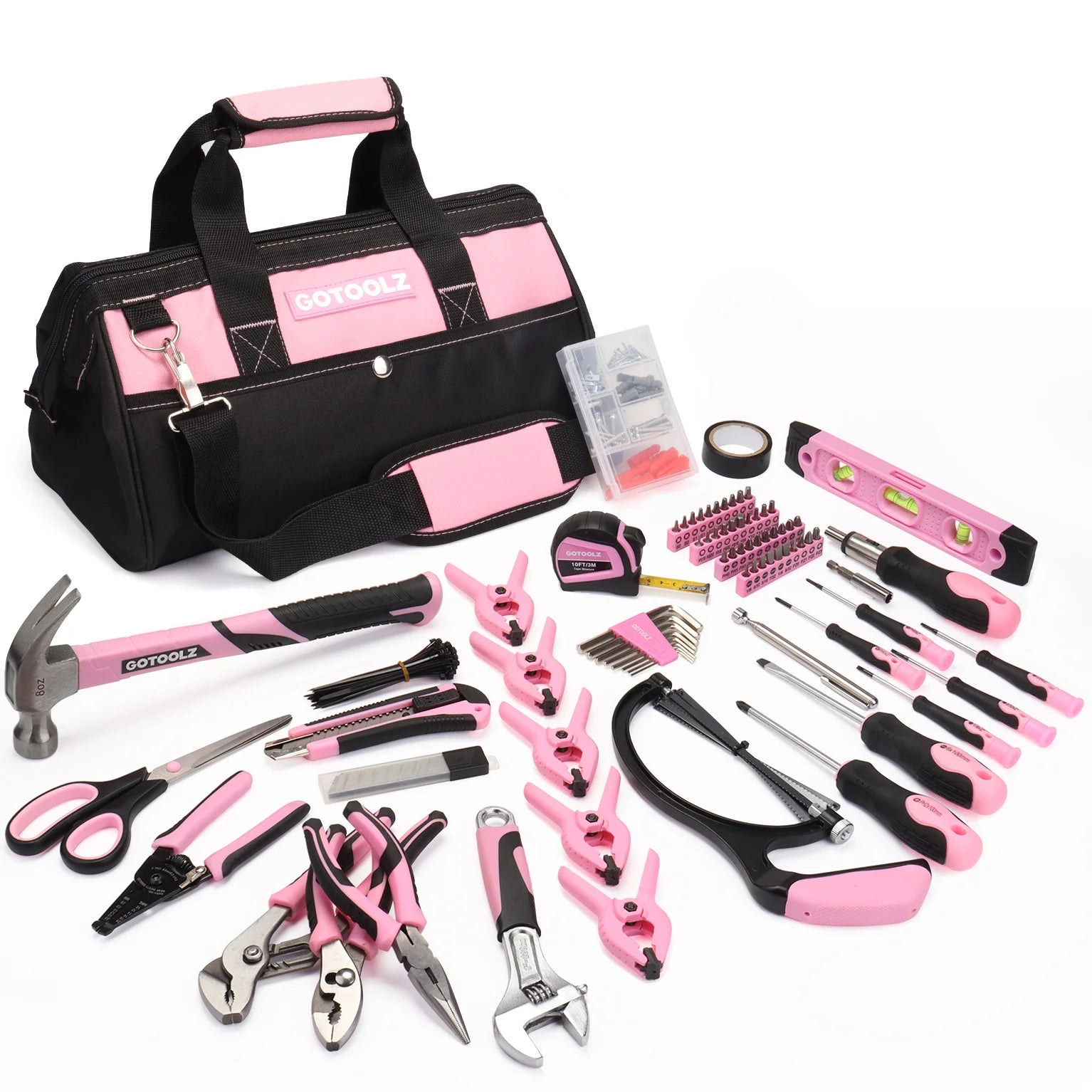 240-Piece  General Household Repairing Tool Kit with Storage Bag,