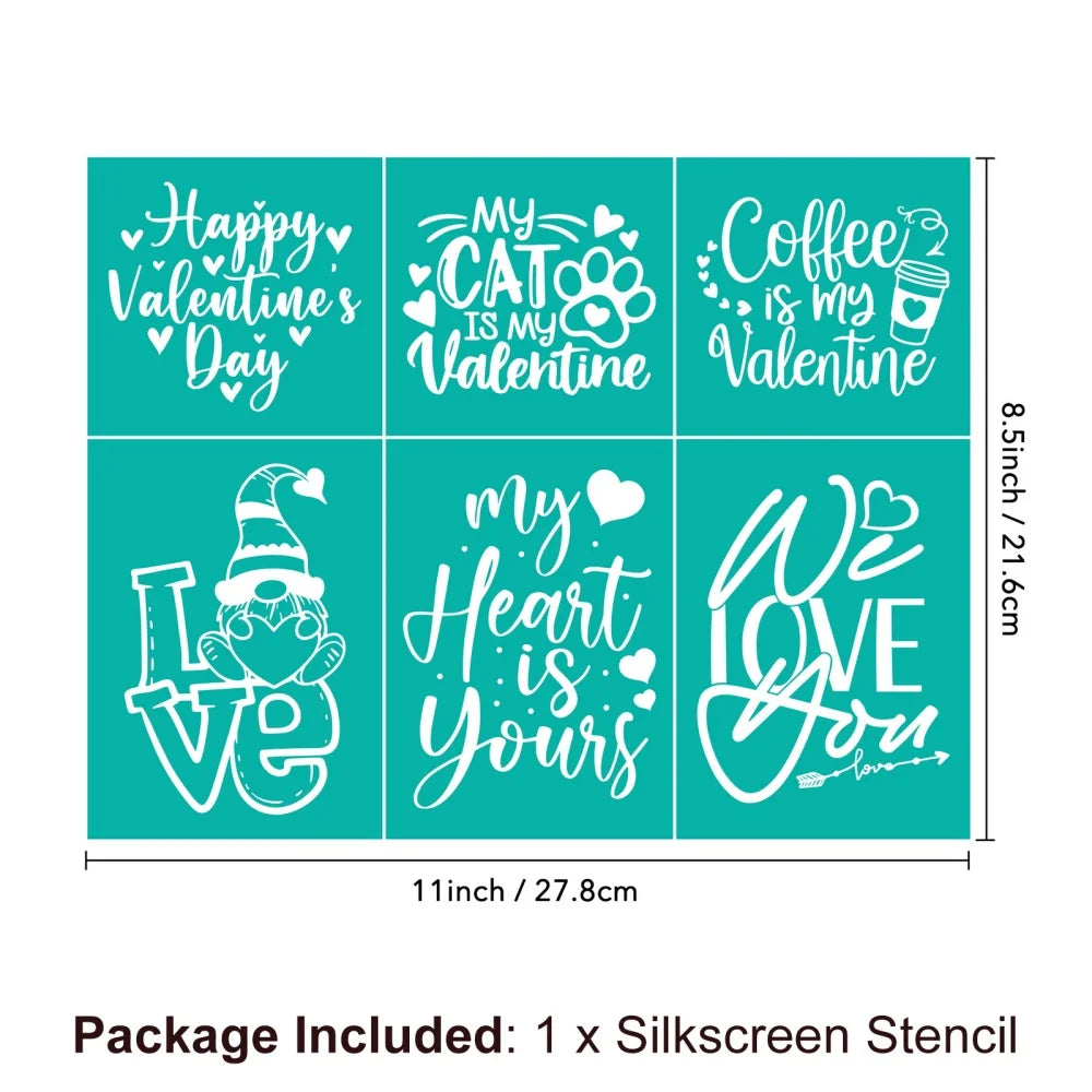 Silkscreen Stencil Reusable Self-Adhesive Silk Screen Printing Silk