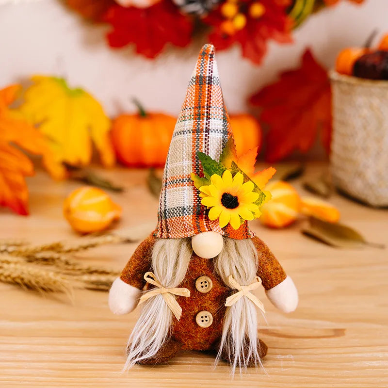 Fall Gnomes Decorations for Home Thanksgiving