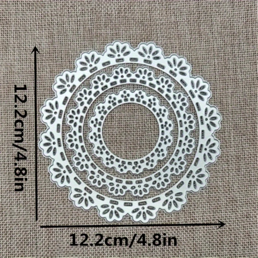 Creative molds for paper cards, scrapbooks & craft decorations.