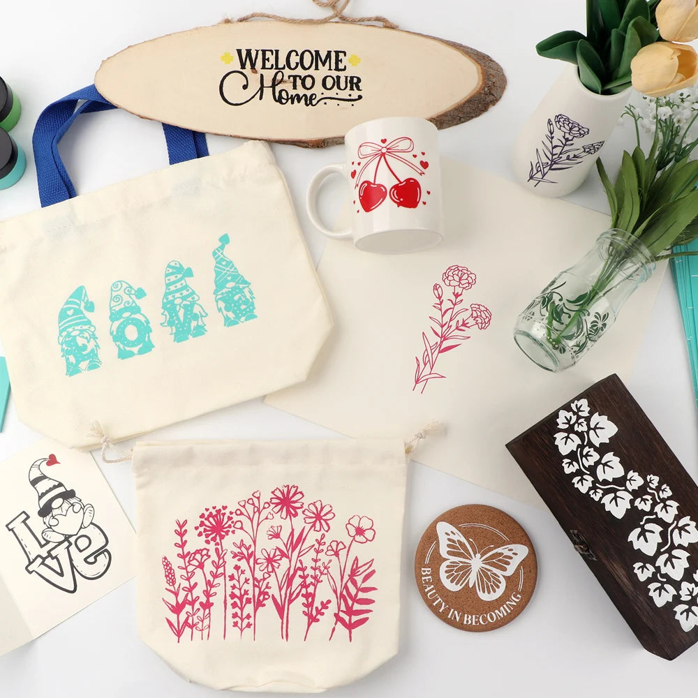 Silkscreen Stencil Reusable Self-Adhesive Silk Screen Printing Silk