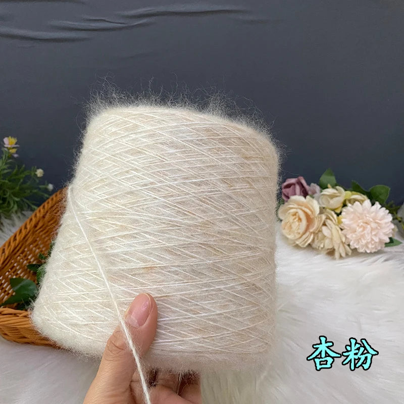 500G/PC Mohair Yarn High Quality Super Soft And Warm