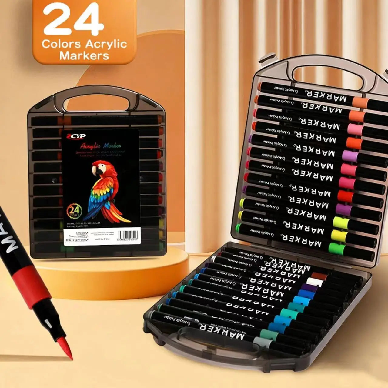 Acrylic Paint  brush Markers  Suitable for Rock, Glass, Art ,Ceramics,