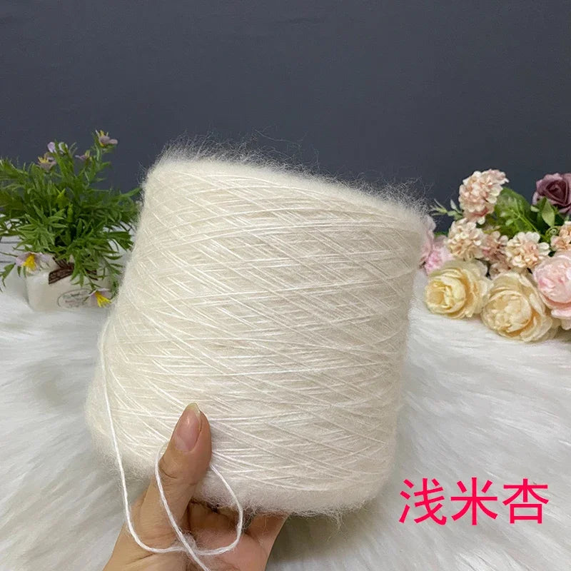 500G/PC Mohair Yarn High Quality Super Soft And Warm