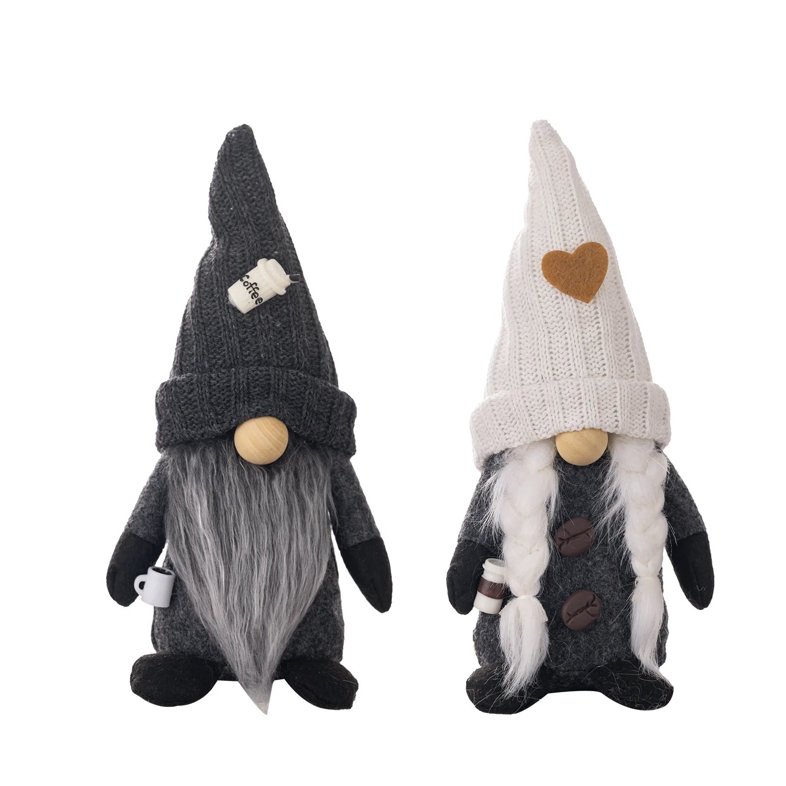 4 Styles Coffee Gnome Dolls Plush Nordic Doll