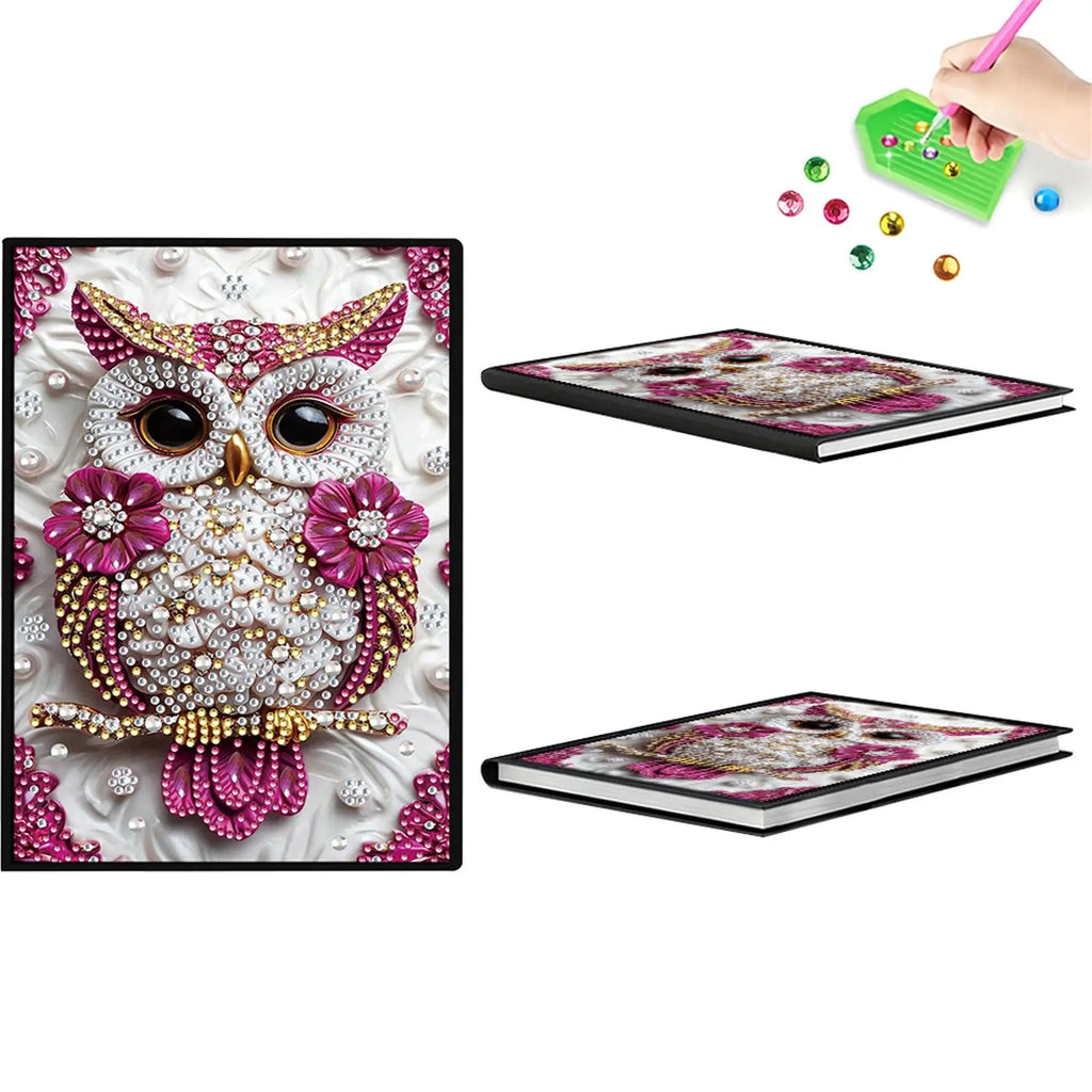 50-Page A5 Size Diamond Painting Diary Book