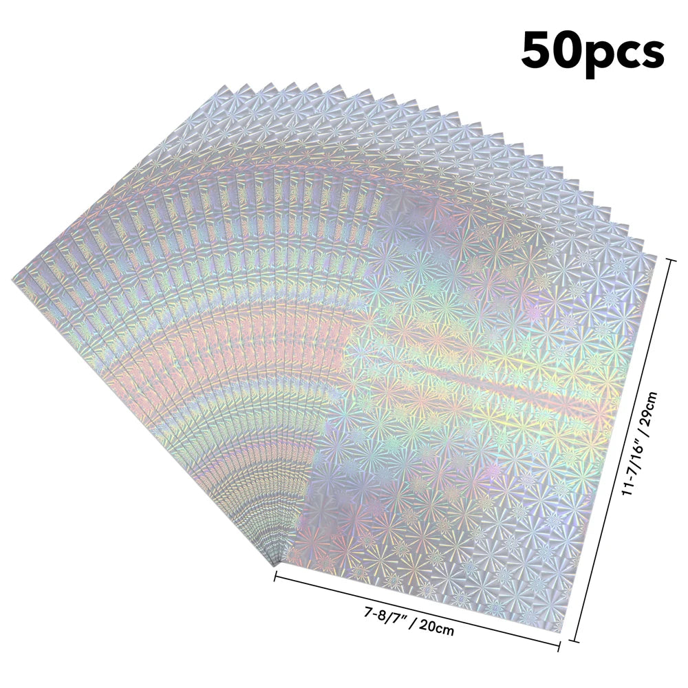 50pcs/pack 20x29cm Toner Hot Stamping Foil Paper A4