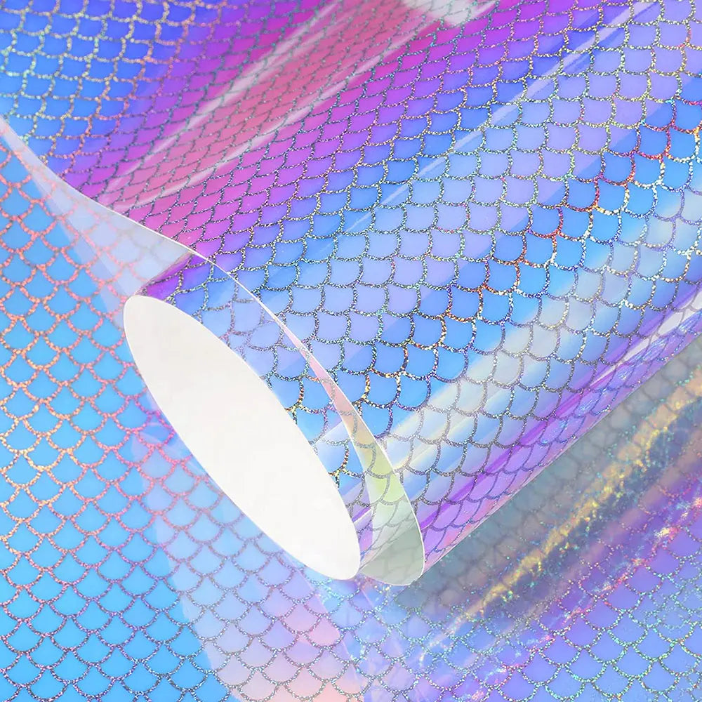 Iridescent/Solid/Glitter Pattern Adhesive Vinyl sheets 32 Assorted Colors Sheet