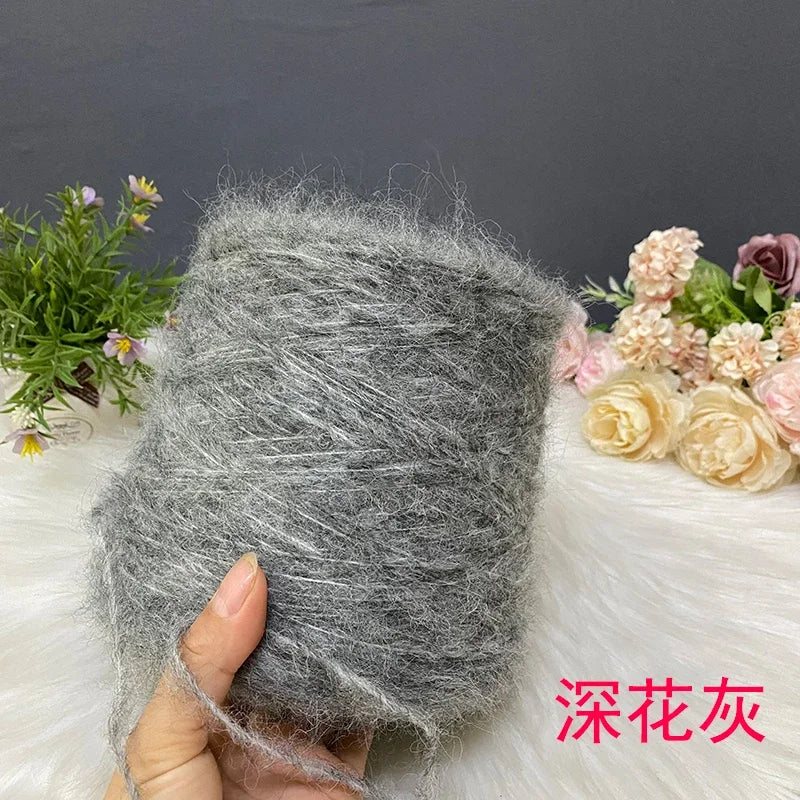 500G/PC Mohair Yarn High Quality Super Soft And Warm