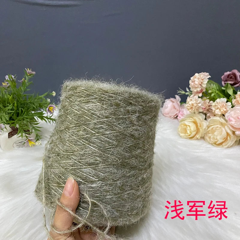 500G/PC Mohair Yarn High Quality Super Soft And Warm