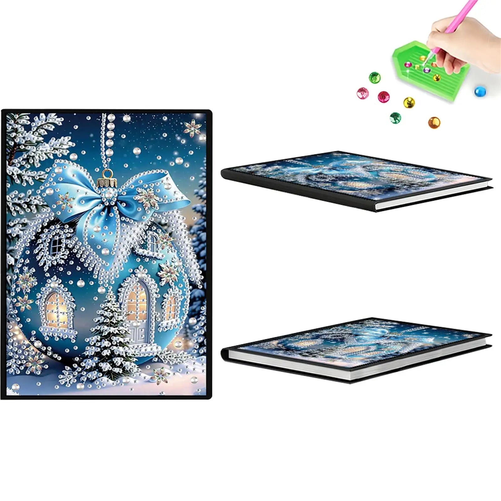 50-Page A5 Size 5D DIY Diamond Art Painting Notebook