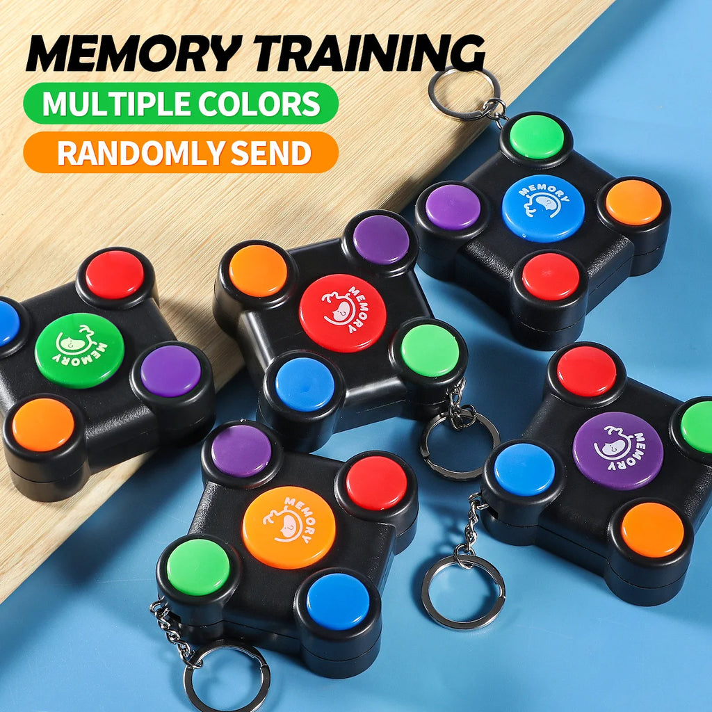 Random Style and Color Fun Handheld Memory Game Console