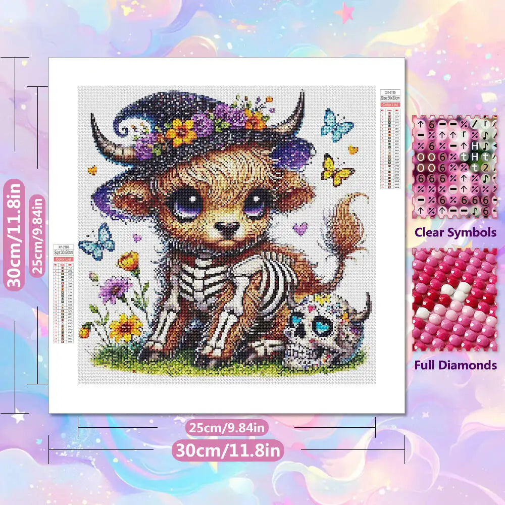 Diamond Painting Cow Highland Cattles various designs