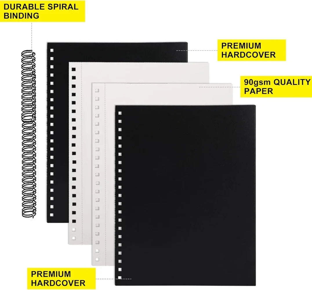 8.5x11 inch hardcover sketchbook,