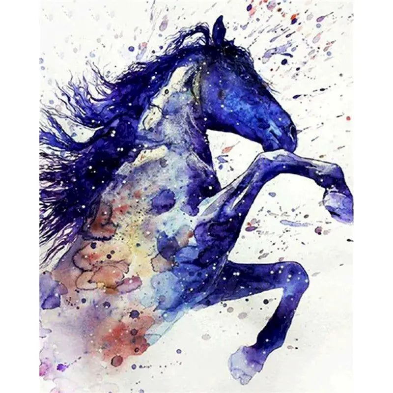 40x50cm Oil Painting By Numbers For Adults Horse Animal Paint By Number
