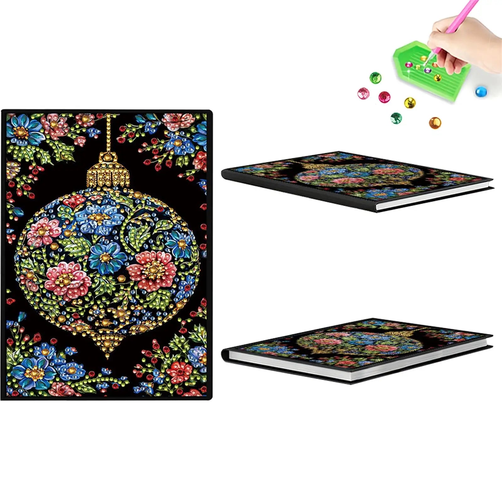 50-Page A5 Size 5D DIY Diamond Art Painting Notebook