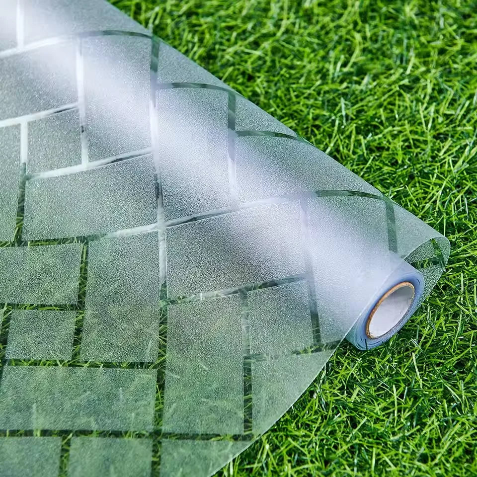 frosted glass electrostatic vinyl cover suitable for home office bathroom decoration sticker