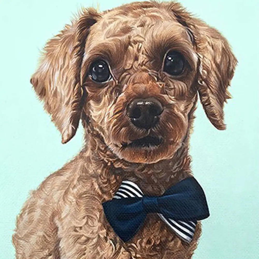 Oil Painting Puppy Paint By Number For Kids Picture Artcraft On Canvas