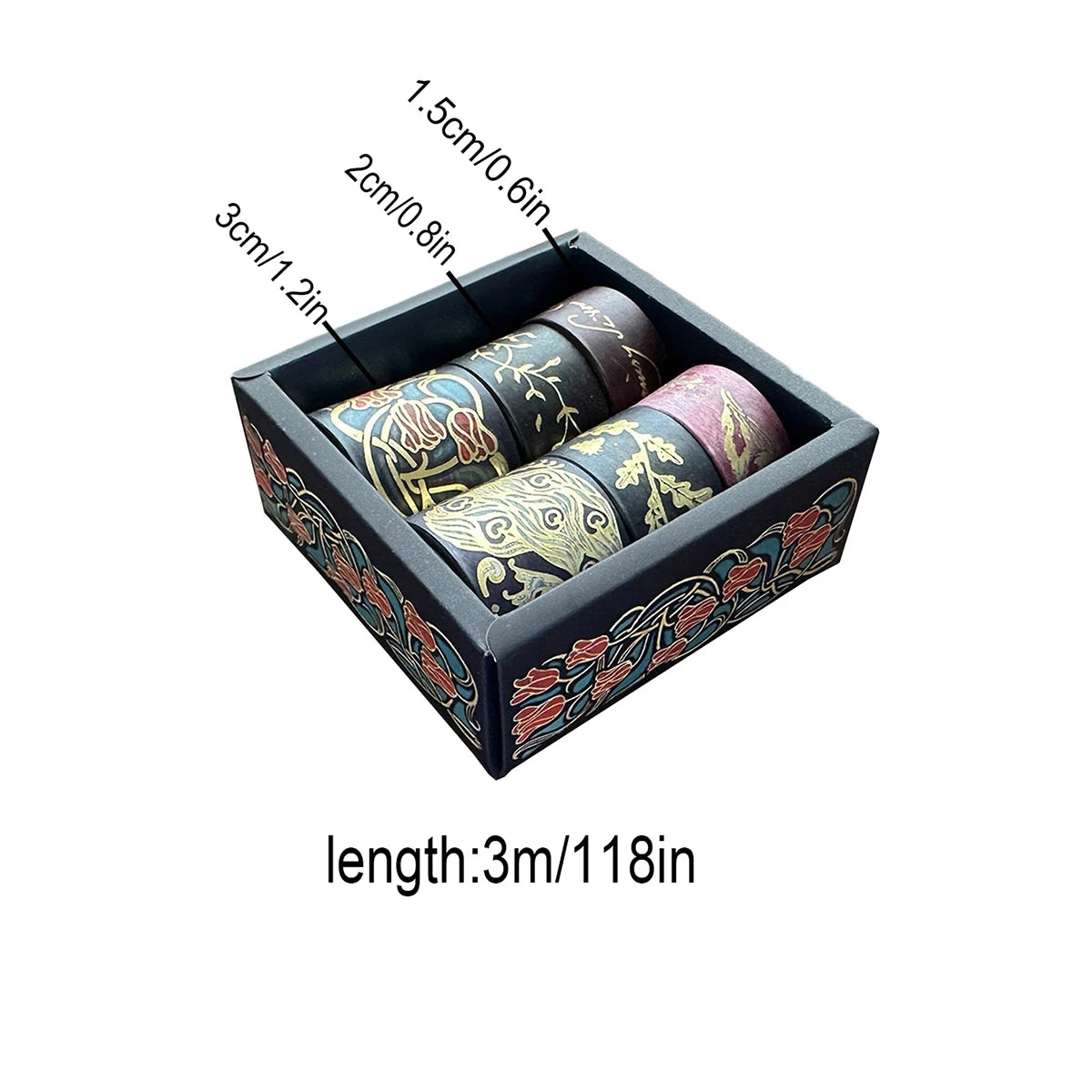 Hot stamping washi tape, suitable for DIY  items,