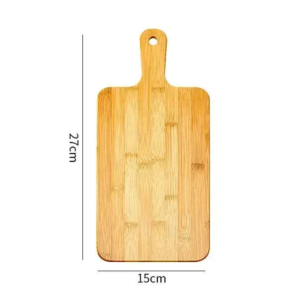 Wood Cutting Board with Handle Bamboo Wooden Kitchen Chopping Boards