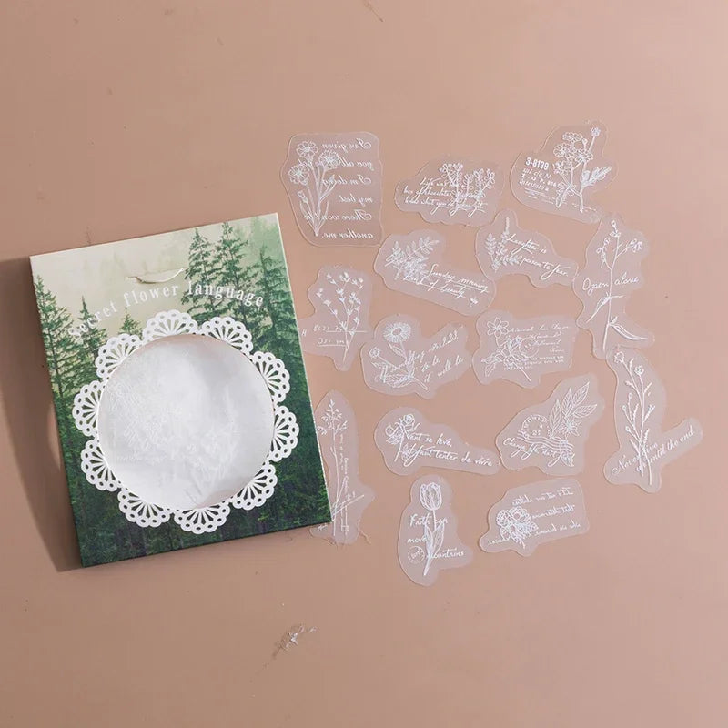 30pcs Die Cuts Scrapbook Stickers