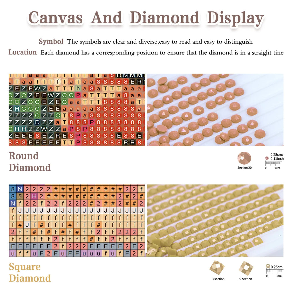 Halloween Diamond Painting  Drill  Mosaic