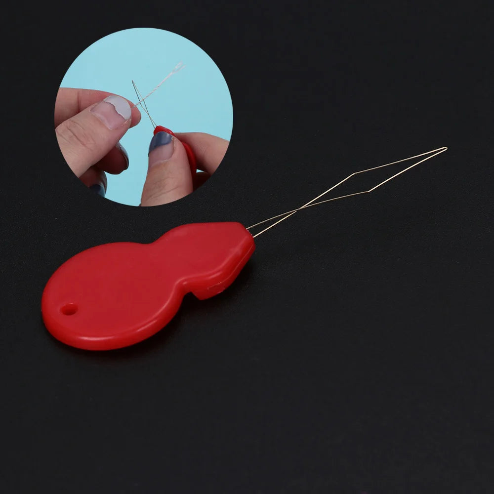 10Pcs New Bow Plastic Needle Threader