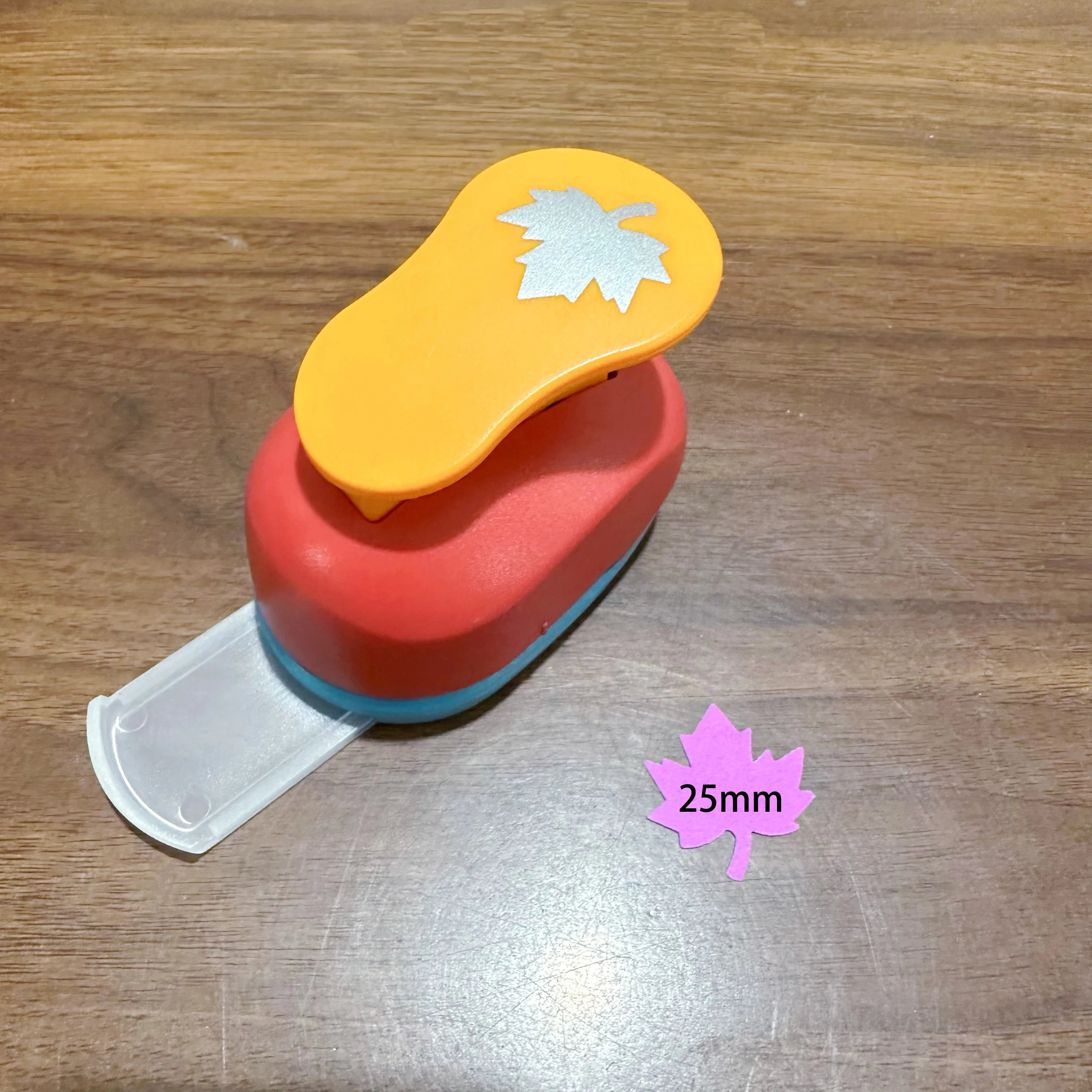 Random Color Maple Leaves Punch