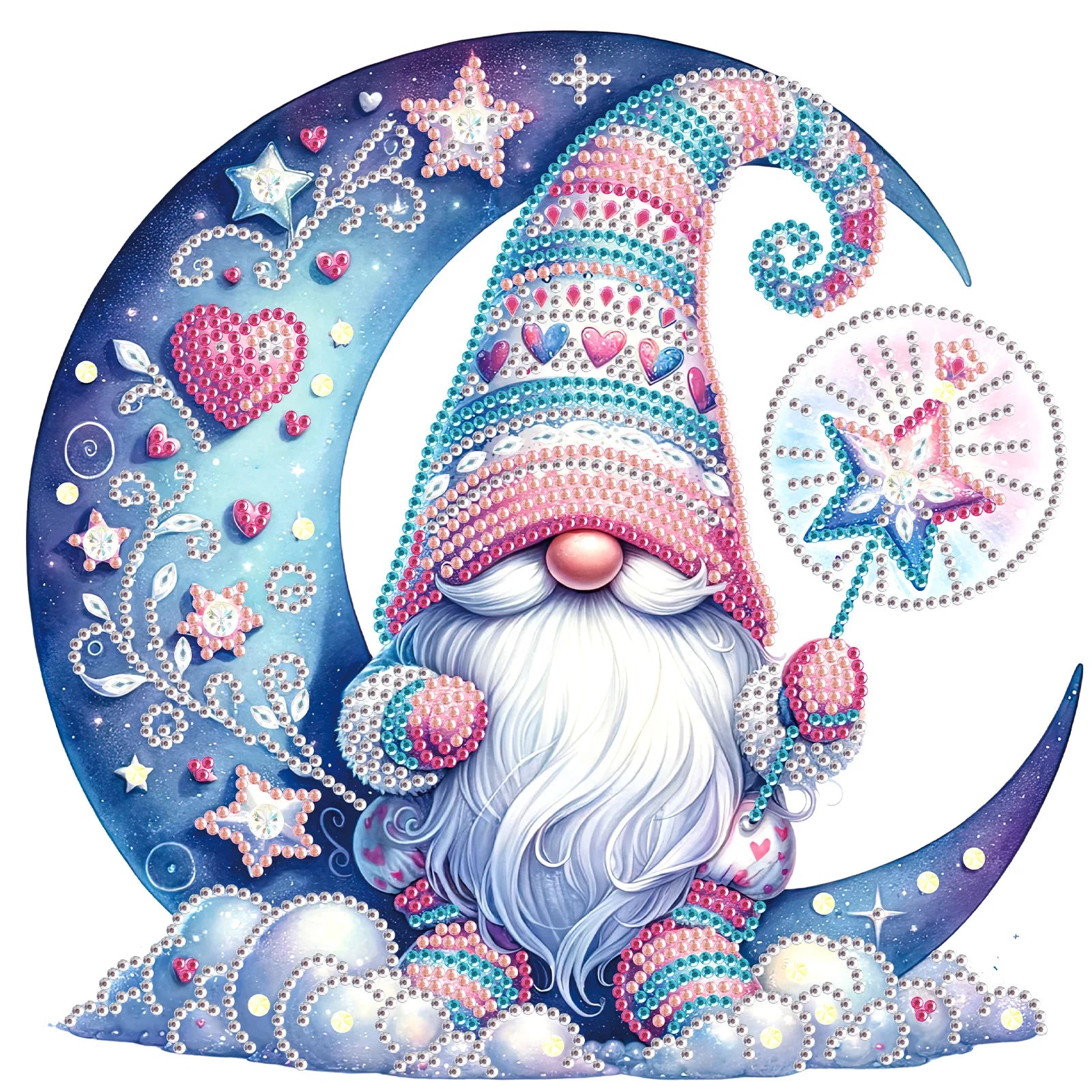 DIY Dwarf Special Shape Diamond Art Painting Kits