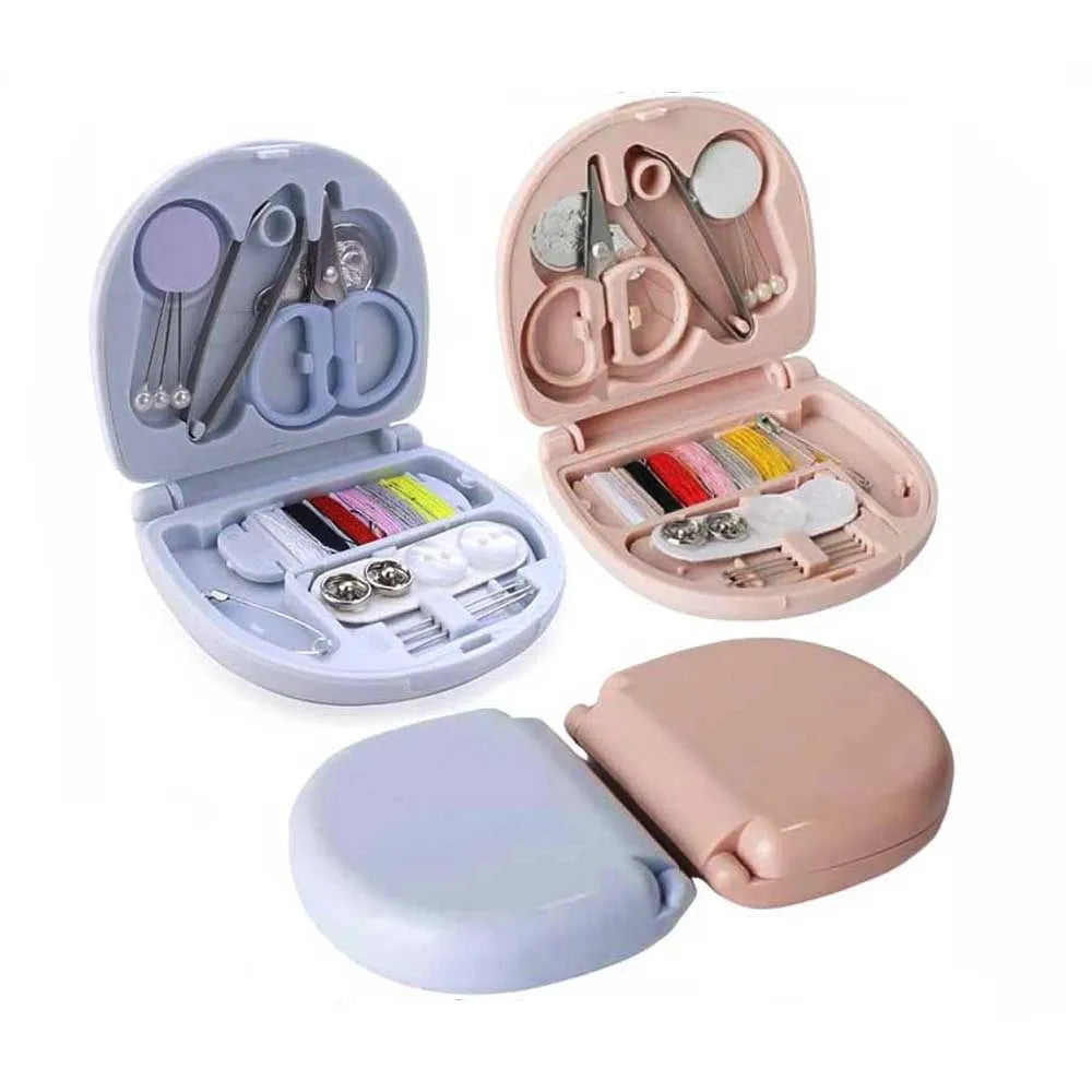 1-2Pack Min Travel Sewing Kit Portable DIY Supplies Beginner Friendly