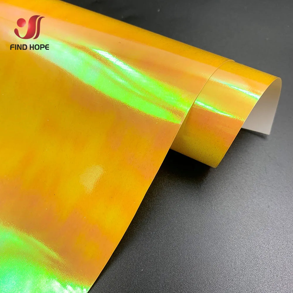 Holographic Heat Transfer Vinyl Iron-on Clothing Film 30*25cm/50cm