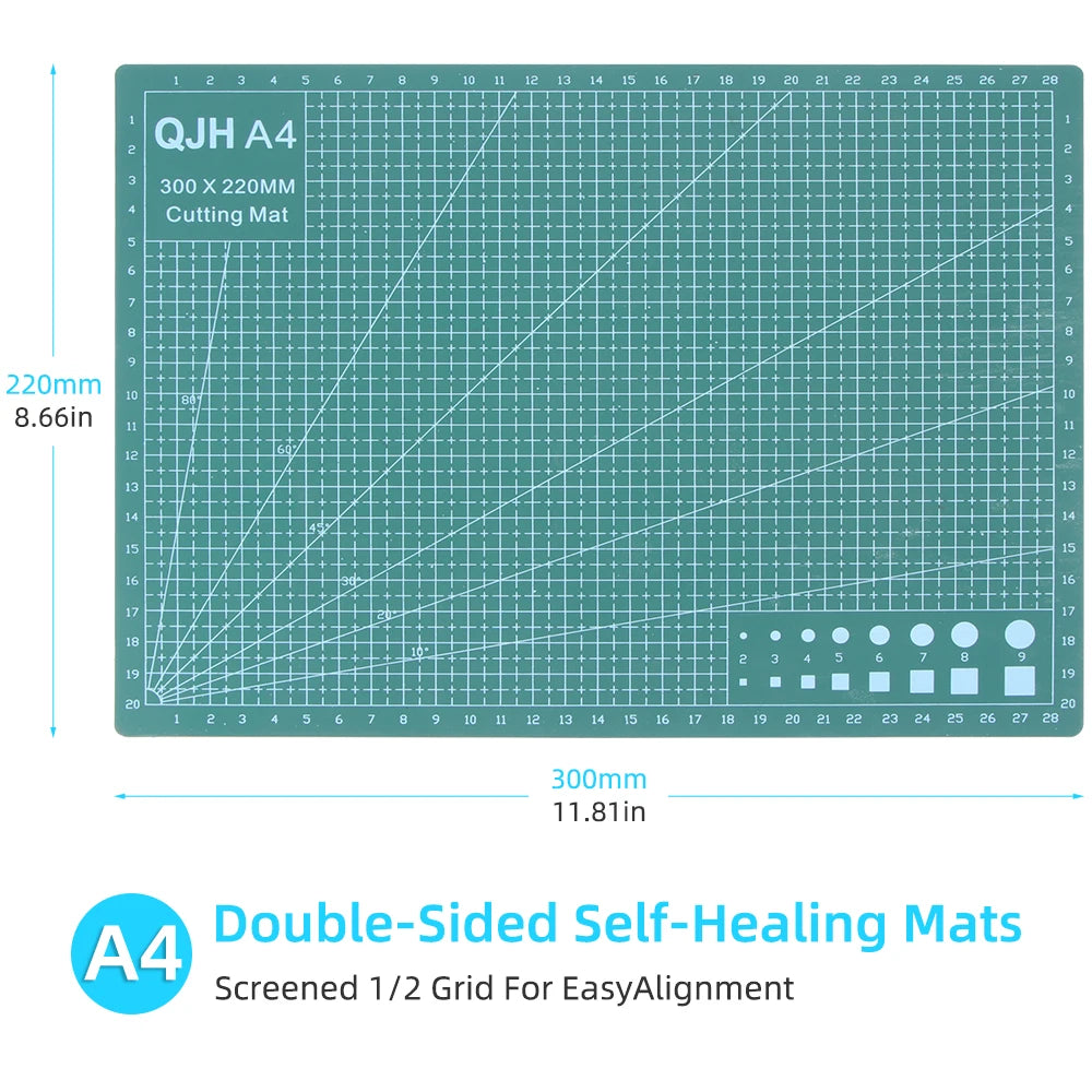 PVC Self-Healing Cutting Mat Double-Sided